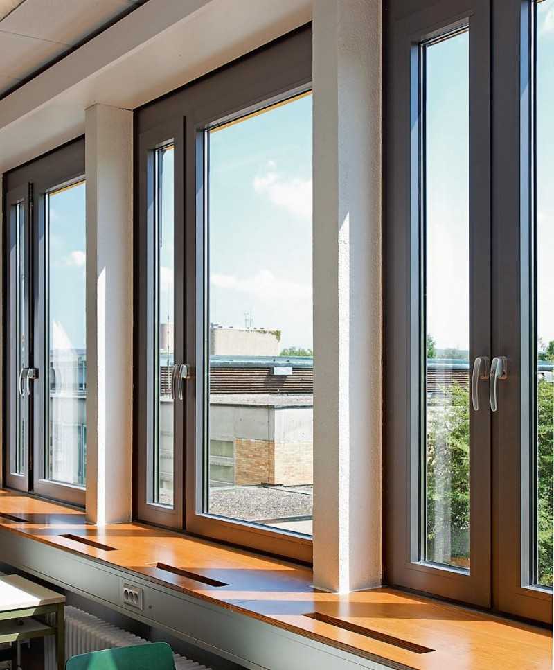 Алюминиевые окна с размерами 1350×900 мм. Алюминиевые окна с размерами 1350×900 мм.
